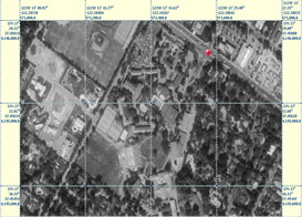Photo: UTM grid of Menlo Campus