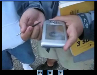 photo: testing GPS 1